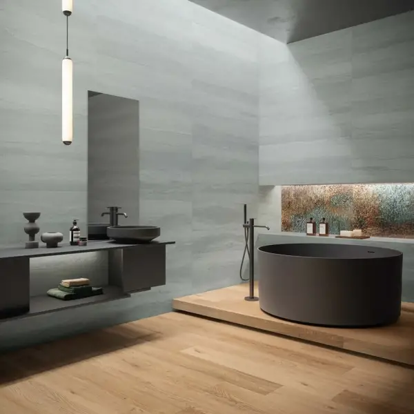 Art Wall frost + double linear mint