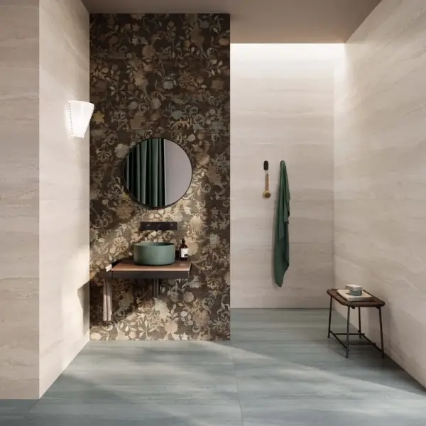 Art Wall tapis + double linear beige