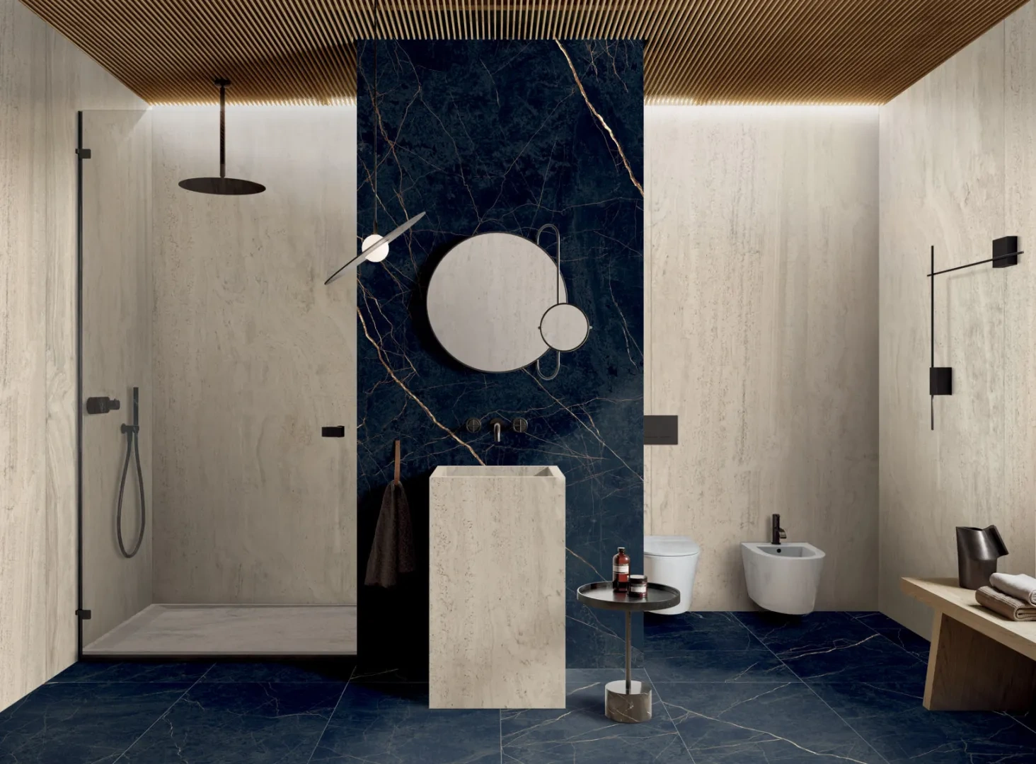 Supreme Evo noir laurent + navona bone vein